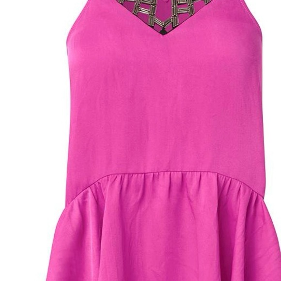 Venus Embellished Neckline Dressy Party Top - Picture 6 of 7